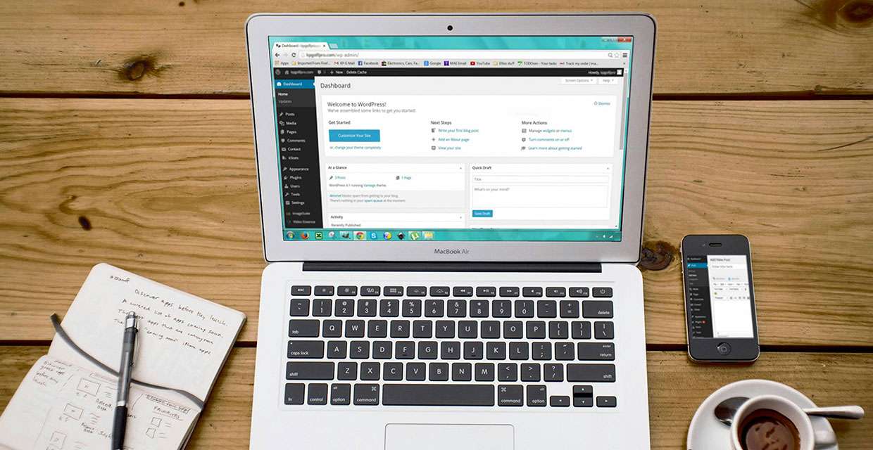 Main Line wix to wordpress redesign company